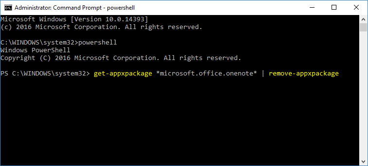 Running powershell