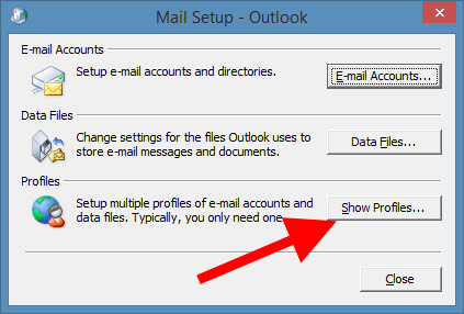 Outlook Email Profiles
